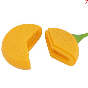 5cm Tea Filters Lemon Silicone Tea Bag Tea Ball