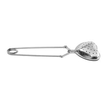 Load image into Gallery viewer, Love Heart Shape Stainless Steel Tea Strainers Tea Ball Filter Tea Locking Spice Strainer